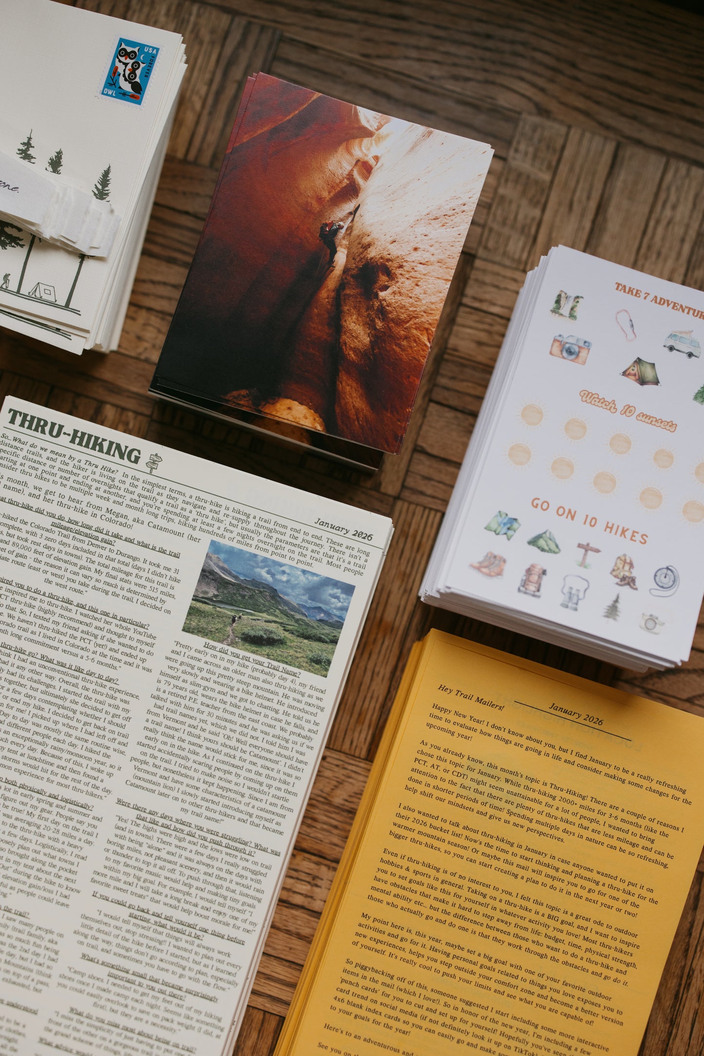 1 Year Trail Mail Club Subscription