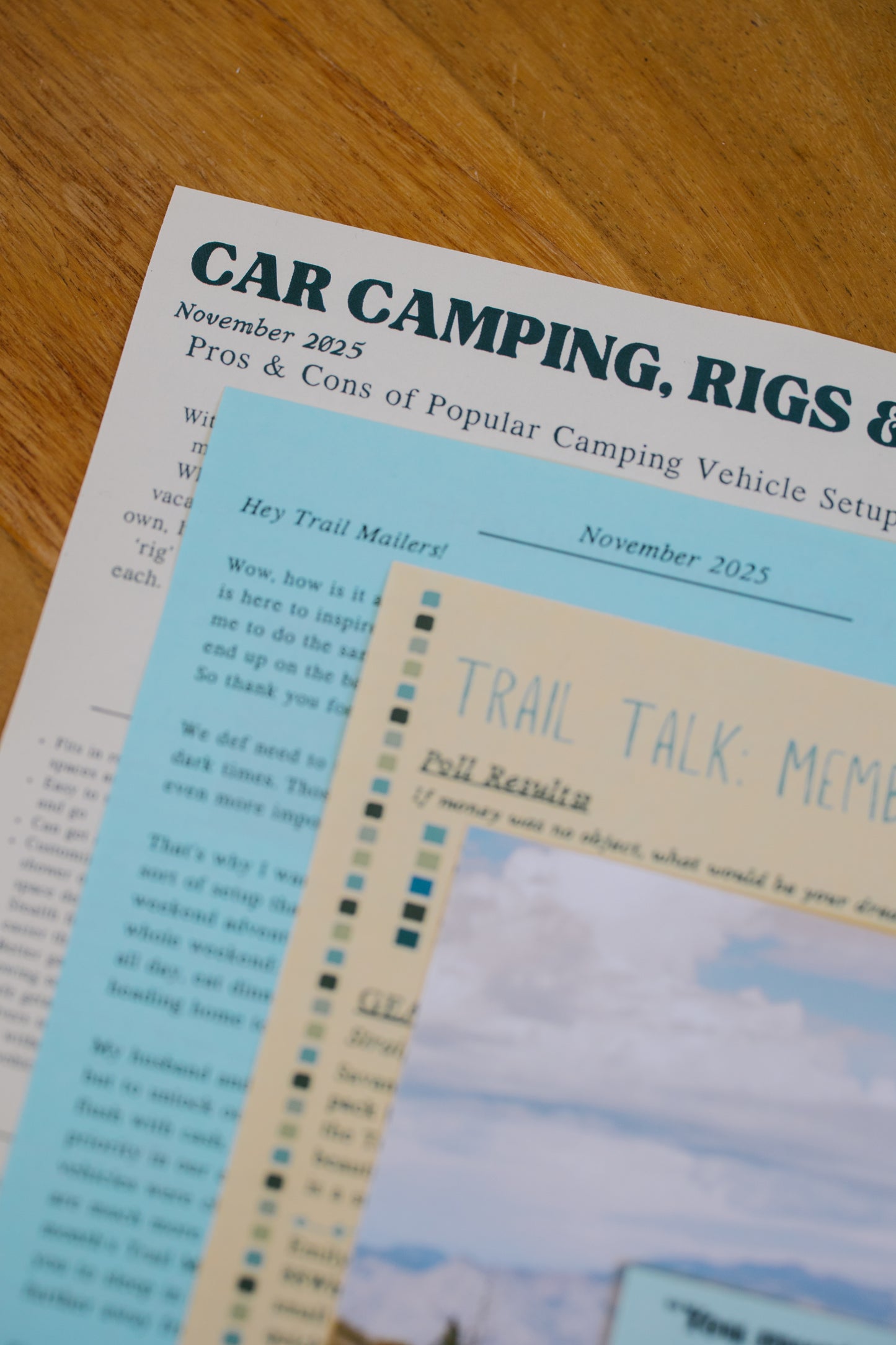 Car Camping and Van Life: November 2025 Archive