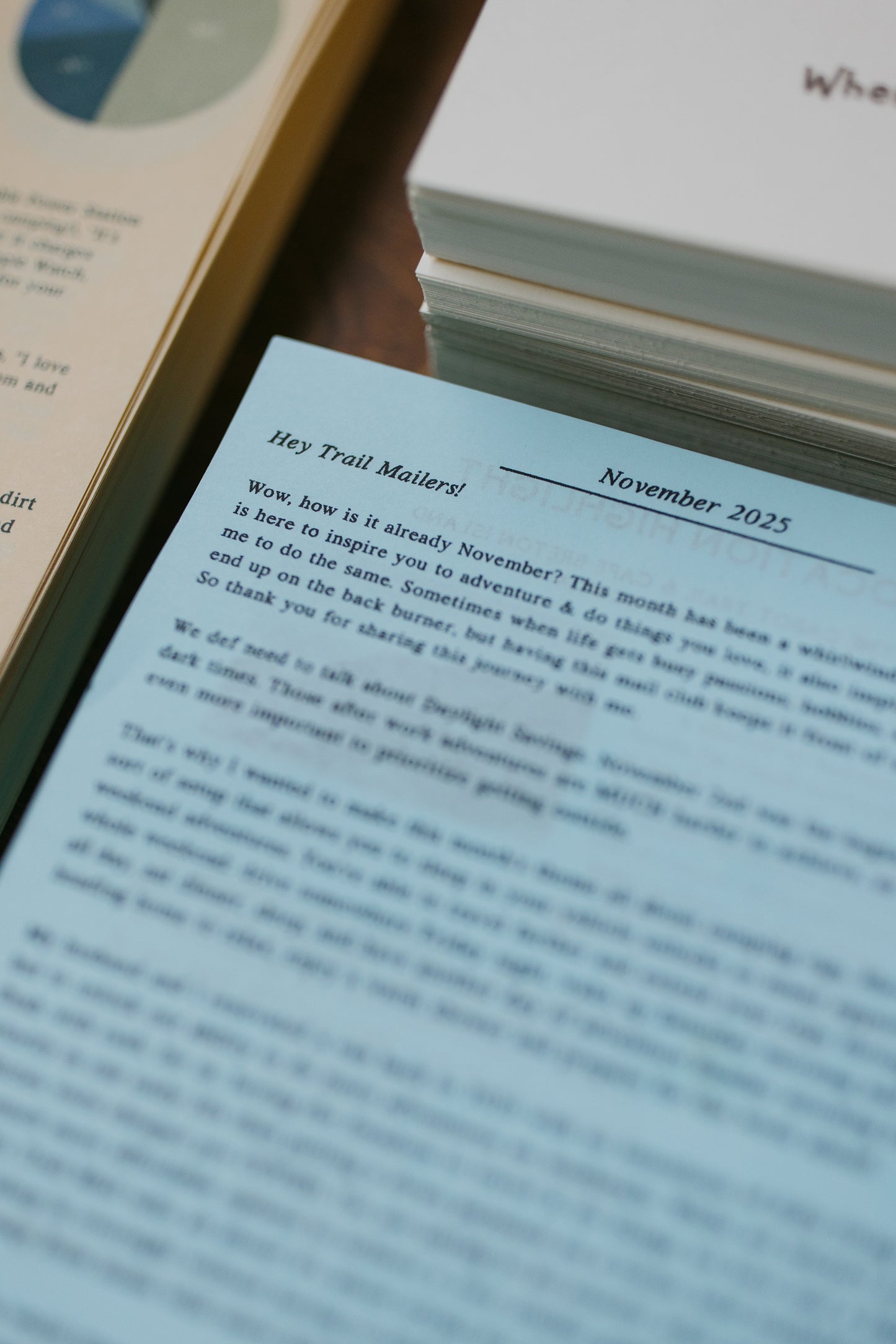 Trail Mail Club Subscription